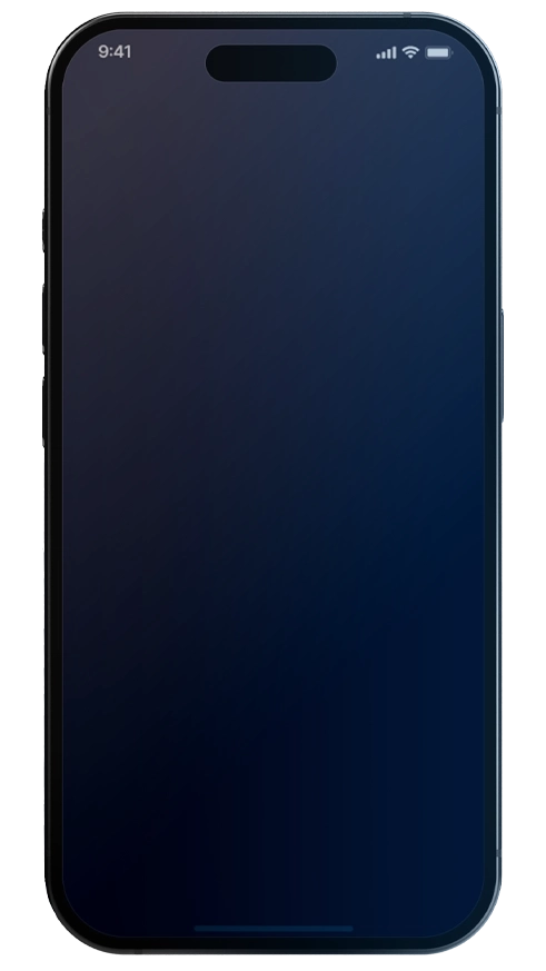 Interfaccia di trading mobile di Revexium